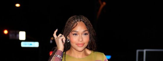 Jordyn Woods celebrates birthday in barely-there dress