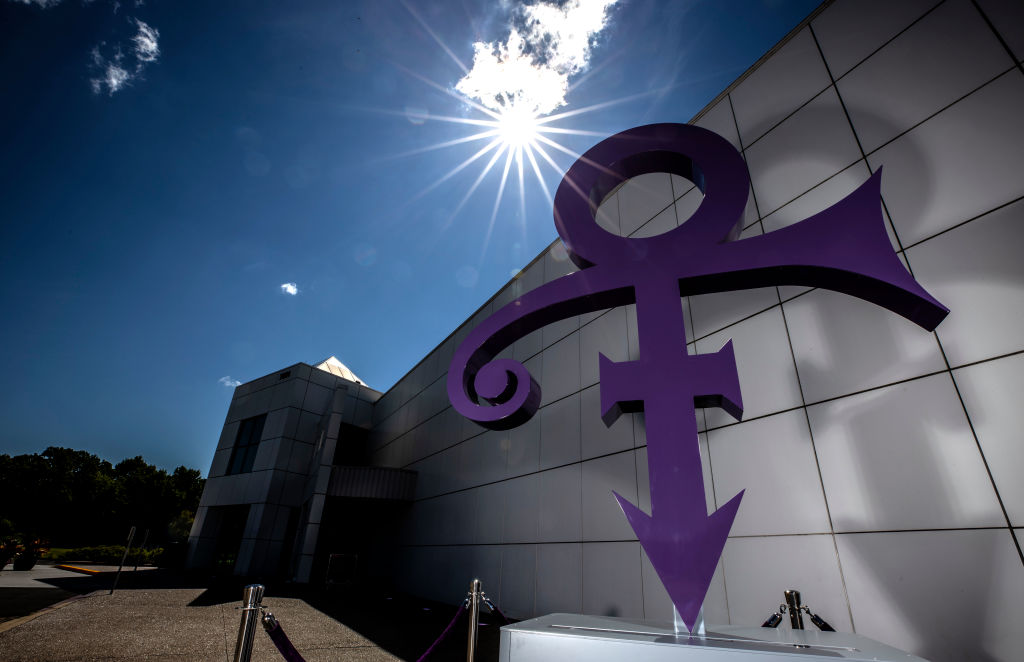 Prince's Love Symbol was unveiled at Paisley Park