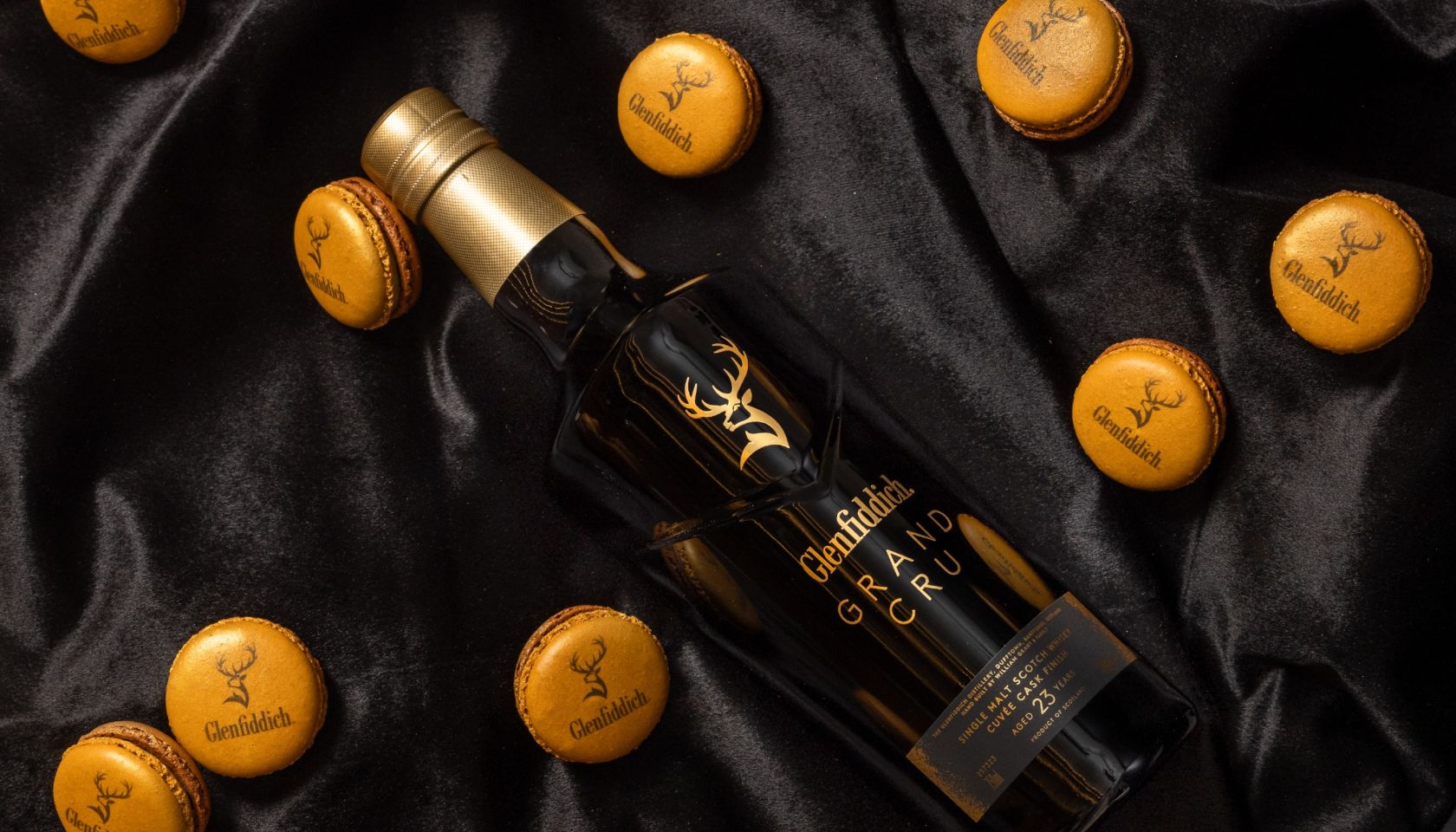 Glenfiddich x Thierry Atlan Grand Cru Scotch Whisky-Infused Macarons