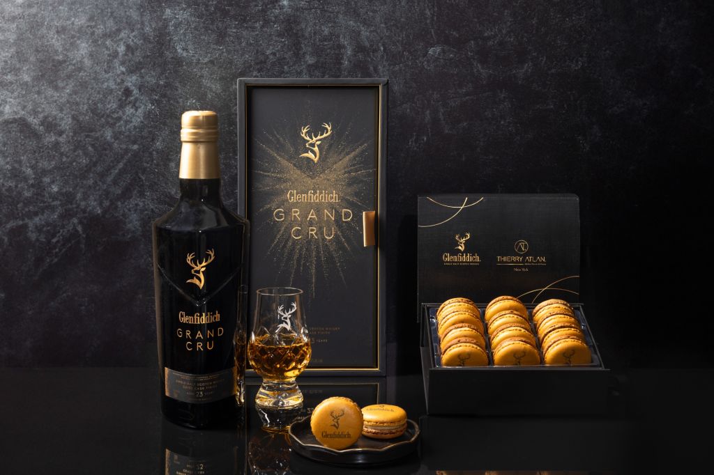 Glenfiddich x Thierry Atlan Grand Cru Scotch Whisky-Infused Macarons