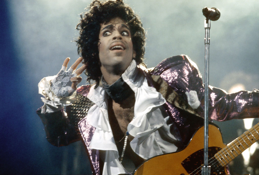 Prince Performs