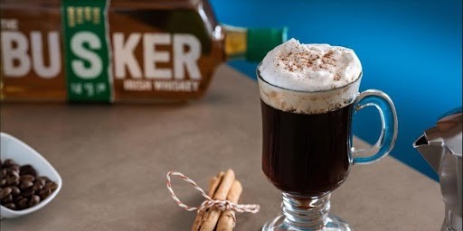 The Busker Irish Coffee