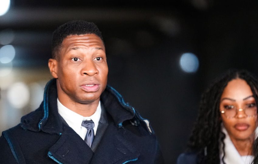 Actor Jonathan Majors Arrives At Court For Closing Arguments In Domestic Violence Trial