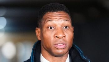 Actor Jonathan Majors Arrives At Court For Closing Arguments In Domestic Violence Trial
