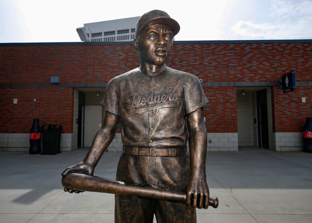 The Stolen Jackie Robinson Statue Was Found Burned In A Garbage Can