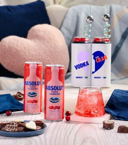 Absolut & Ocean Spray “Cran in a Can” Galentine’s Day