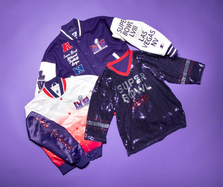 The Starter x MSX by Michael Strahan™ Super Bowl LVIII collection