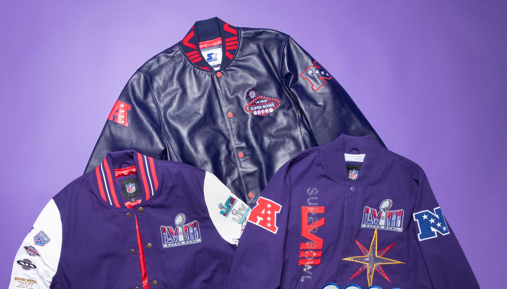 The Starter x MSX by Michael Strahan™ Super Bowl LVIII collection