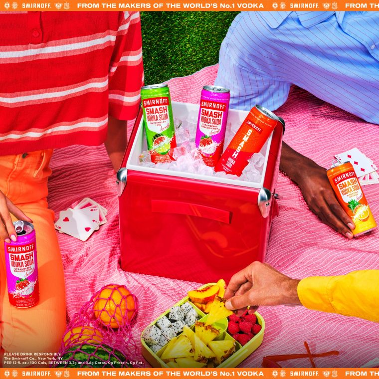 Smirnoff SMASH Vodka Soda