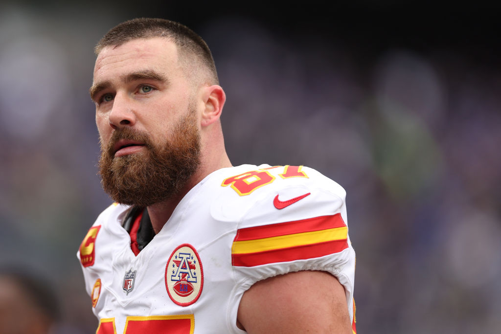 Travis Kelce Haircut fade