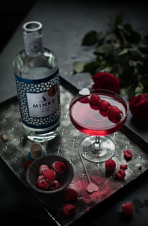 Raspberry Martini