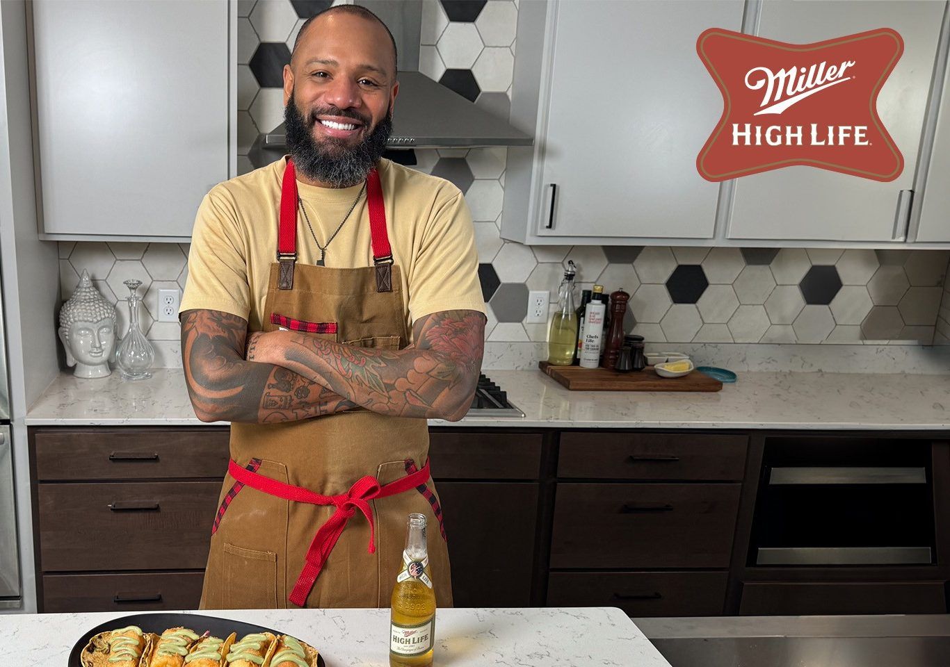 Justin Sutherland X Miller High Life X Top Chef: Wisconsin