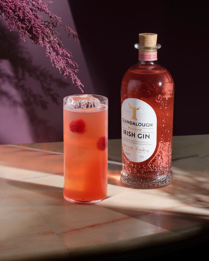 Rose and Raspberry Fizz
