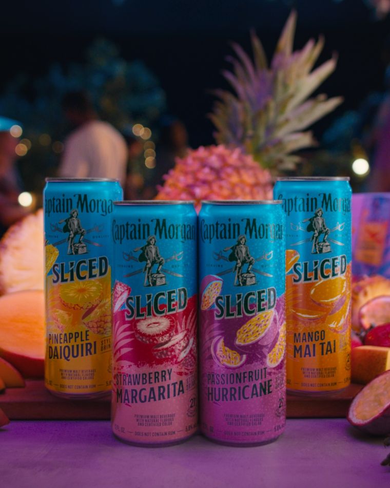 Captain Morgan Sliced