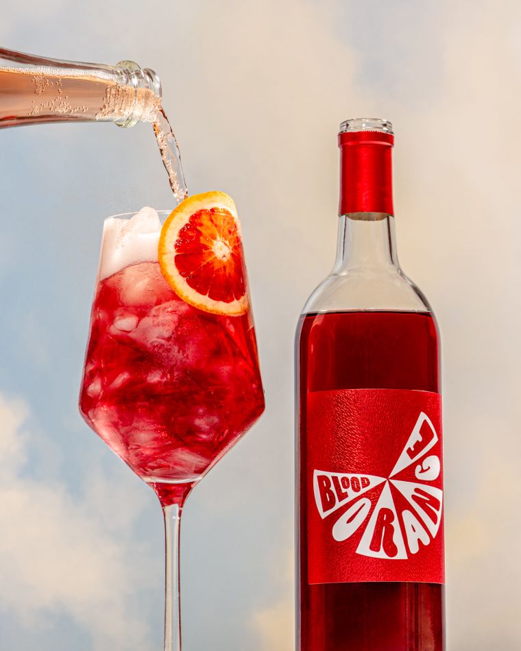Blood Orange Spritz
