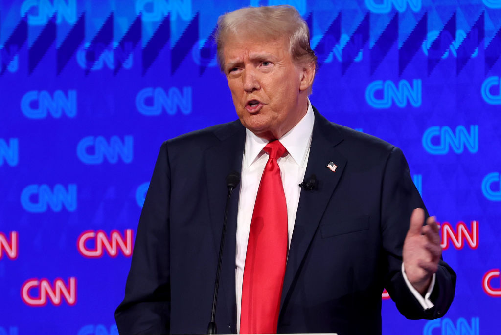 Donald Trump And Joe Biden Participate In First Presidential Debate