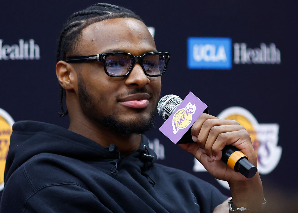 Los Angeles Lakers Introduce Bronny James & Dalton Knecht