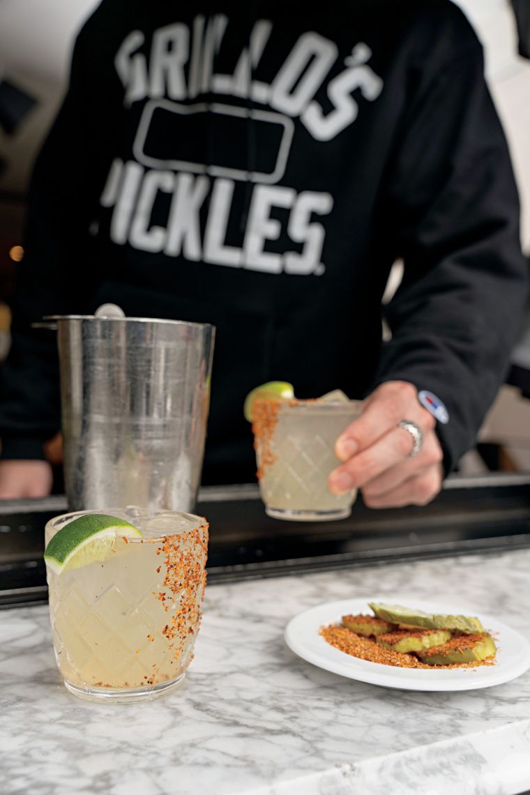 Tro-Pickle Margaritas