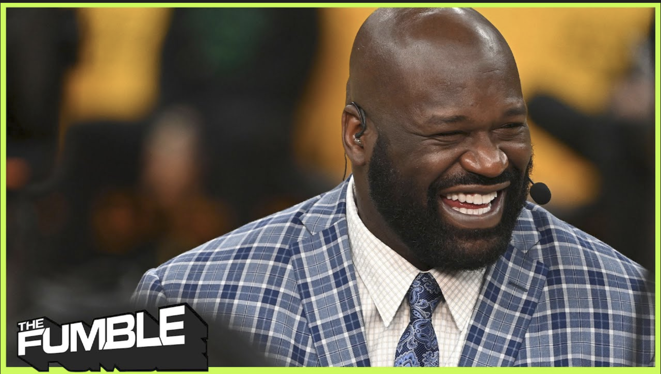 fumble shaq tnt thumb