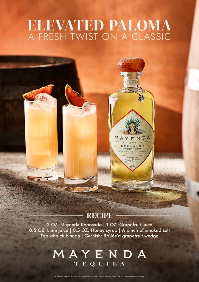 Elevated Paloma by Mayenda Tequila