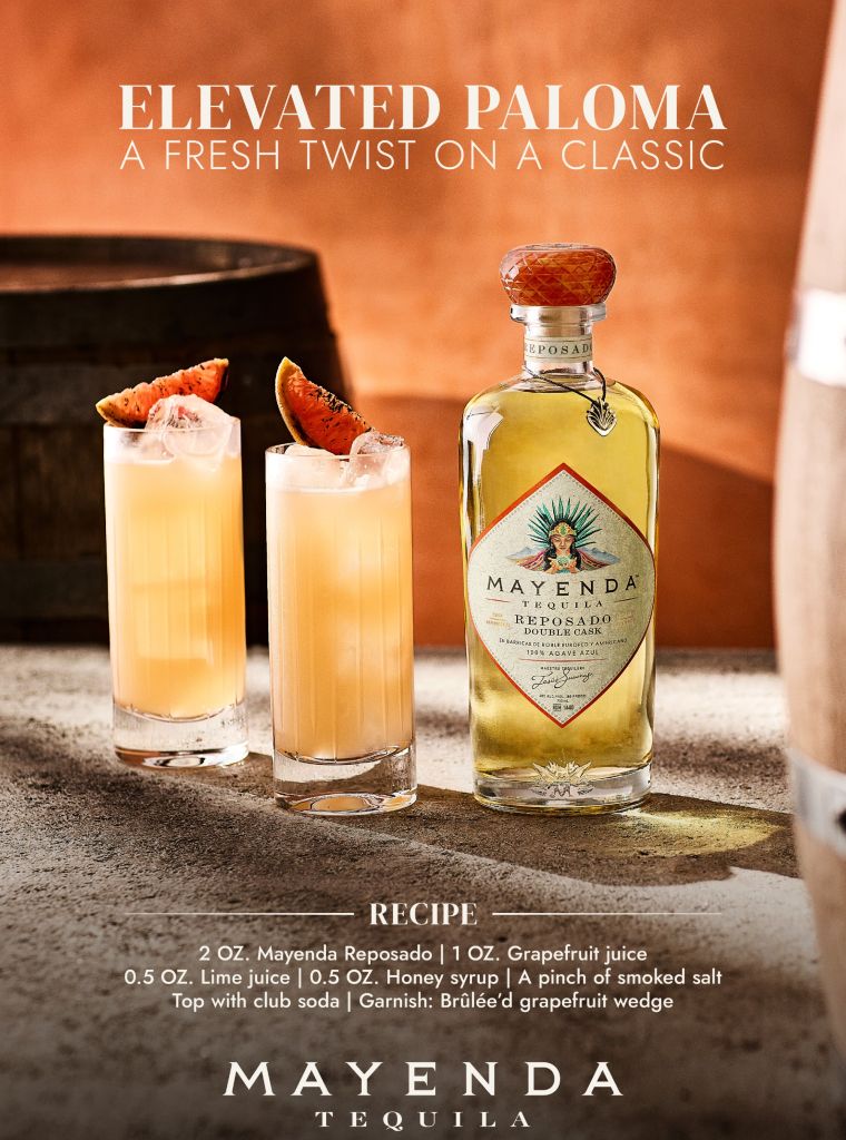 Elevated Paloma by Mayenda Tequila