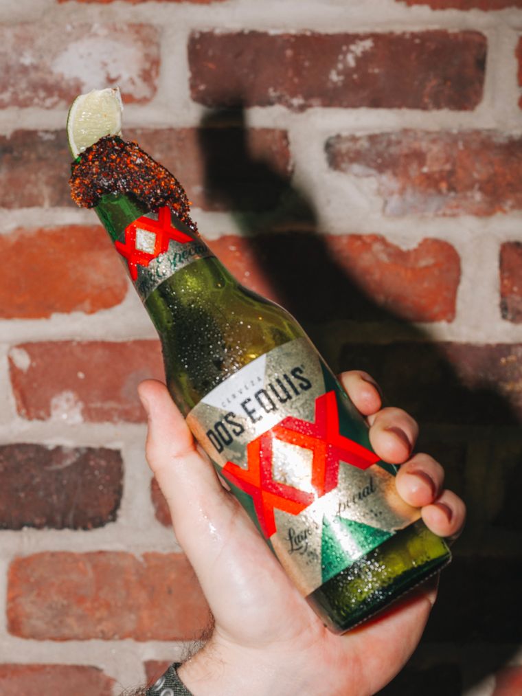 Dos Equis Dressed Up