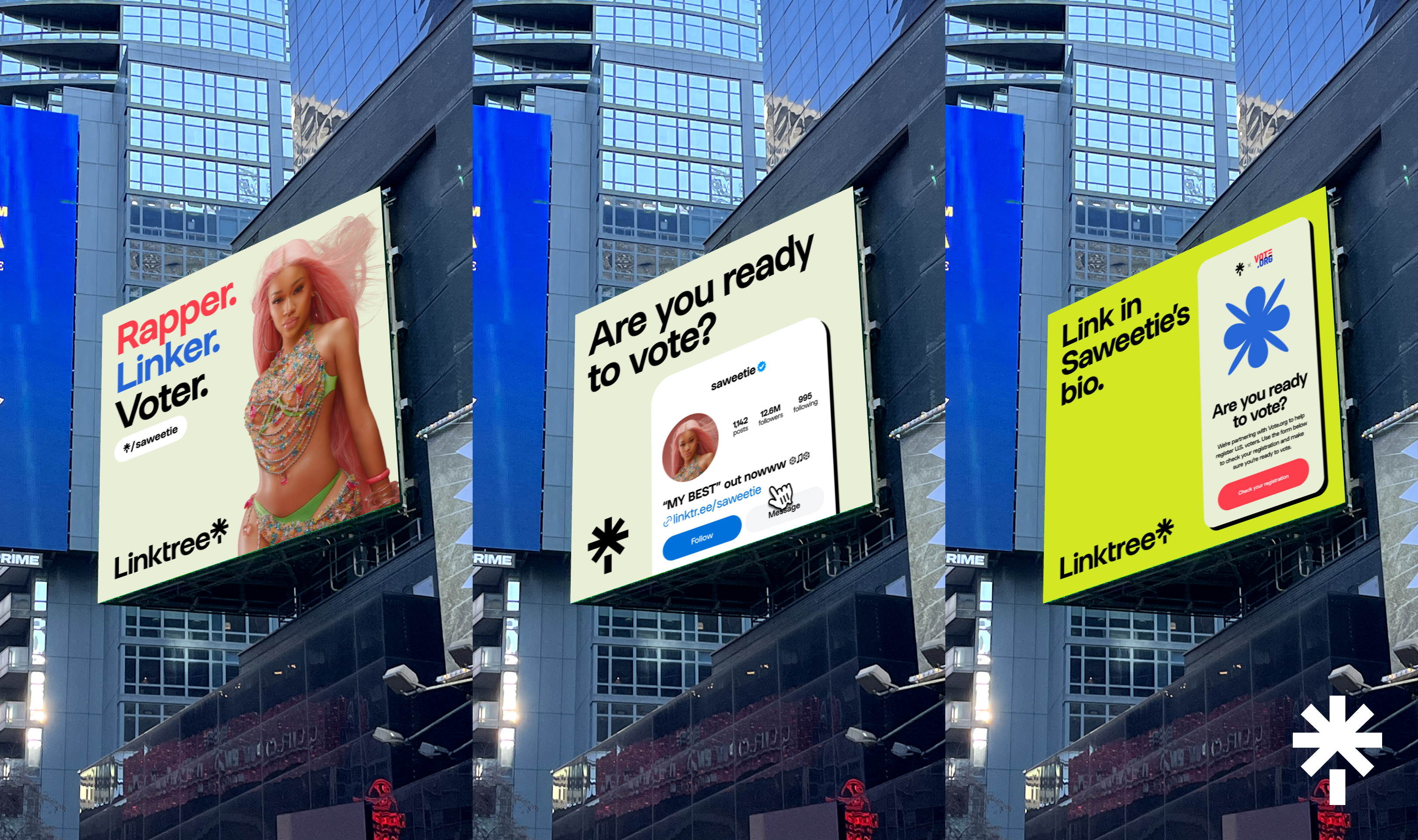 Linktree X Vote.Org National Voter Registration Day