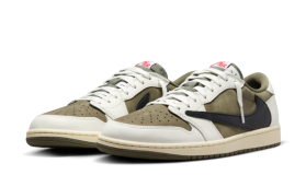 Travis Scott x Jordan 1 Low “Medium Olive”