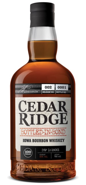 Cedar Ridge Bottled-In-Bond Bourbon