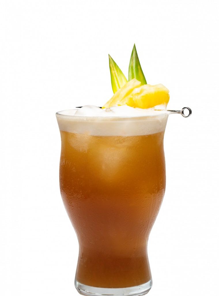 Kōloa Rum Pineapple Coffee Fizz