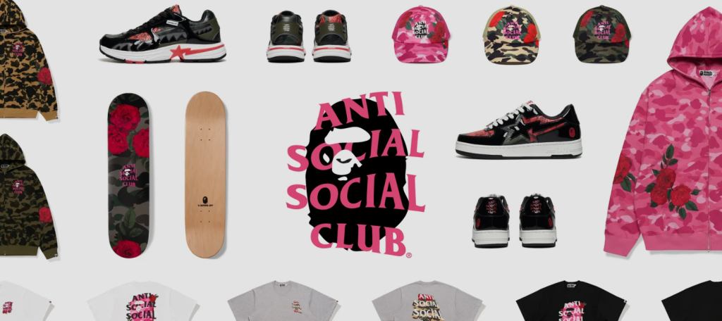 Anti Social Social Club x Bape CAMO