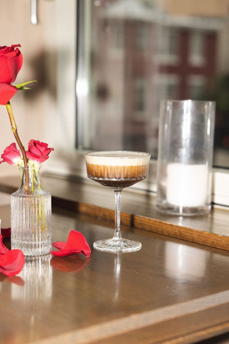 Peach "Coffeecake" Espresso Martini