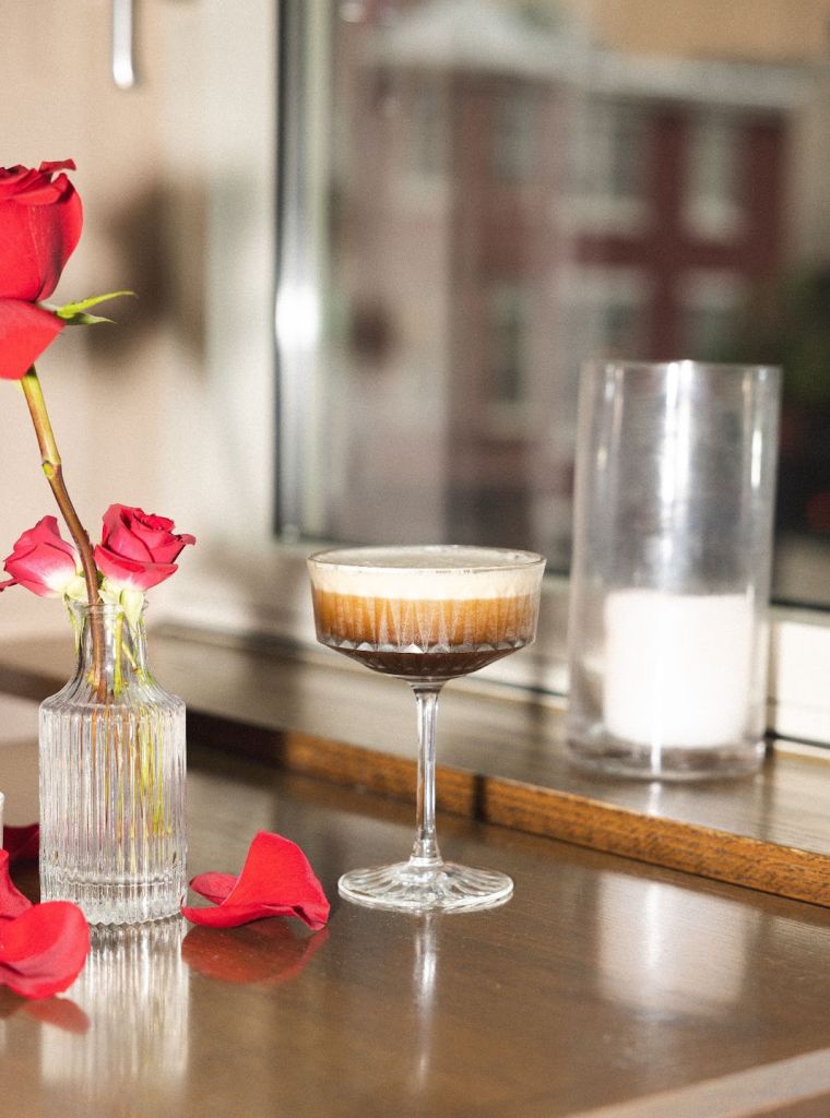 Peach "Coffeecake" Espresso Martini