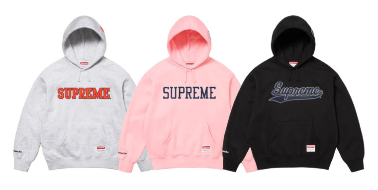 Supreme x Mitchell & Ness NCAA Fall 24 Collab