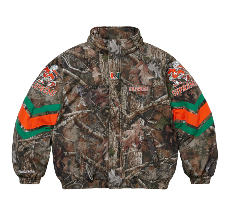 Supreme x Mitchell & Ness NCAA Fall 24 Collab