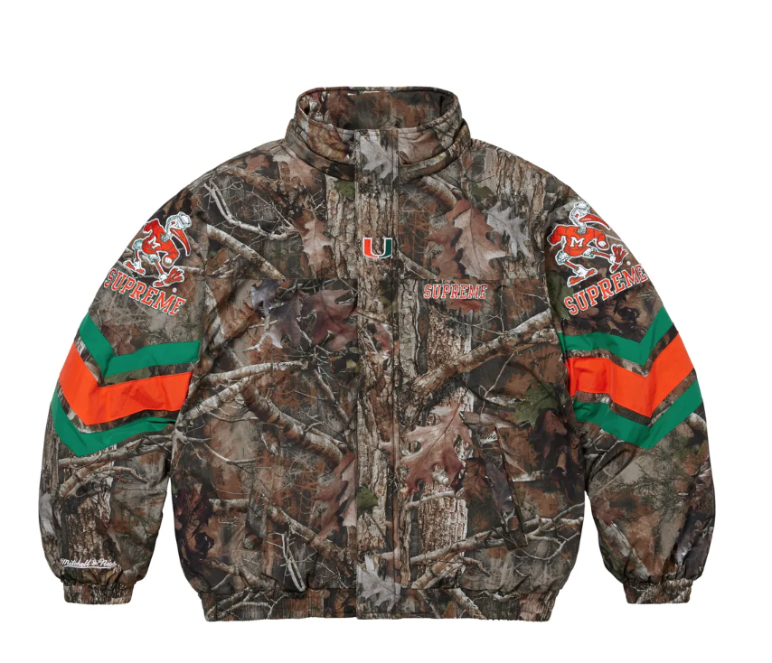 Supreme x Mitchell & Ness NCAA Fall 24 Collab