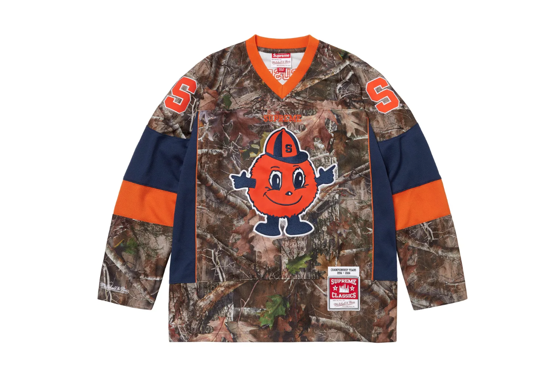 Supreme x Mitchell & Ness NCAA Fall 24 Collab