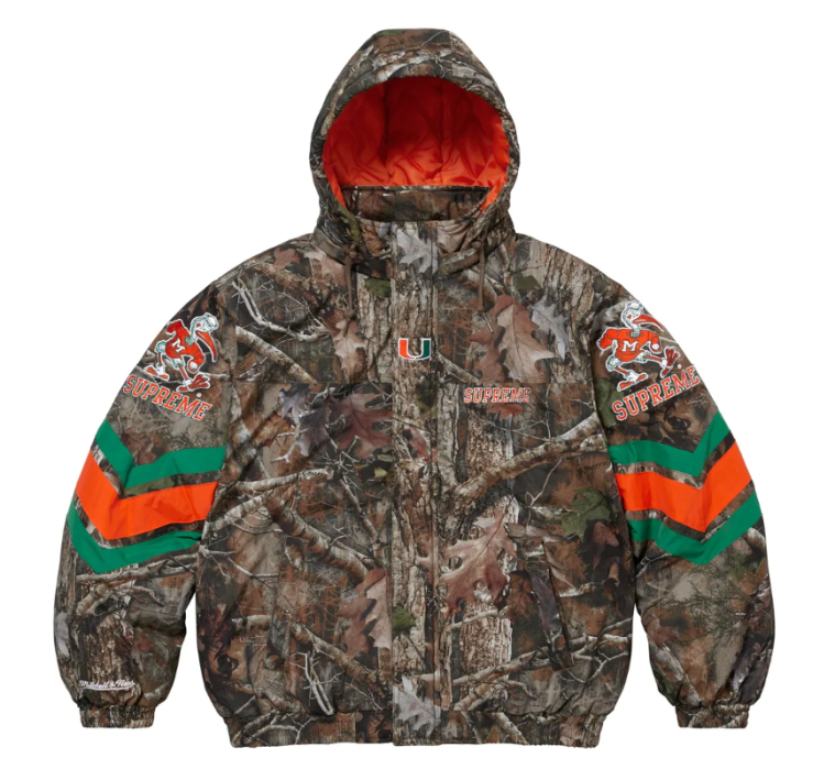 Supreme x Mitchell & Ness NCAA Fall 24 Collab