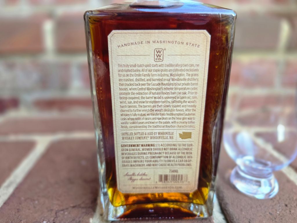 Woodinville Bourbon Sauternes Cask Finish Review