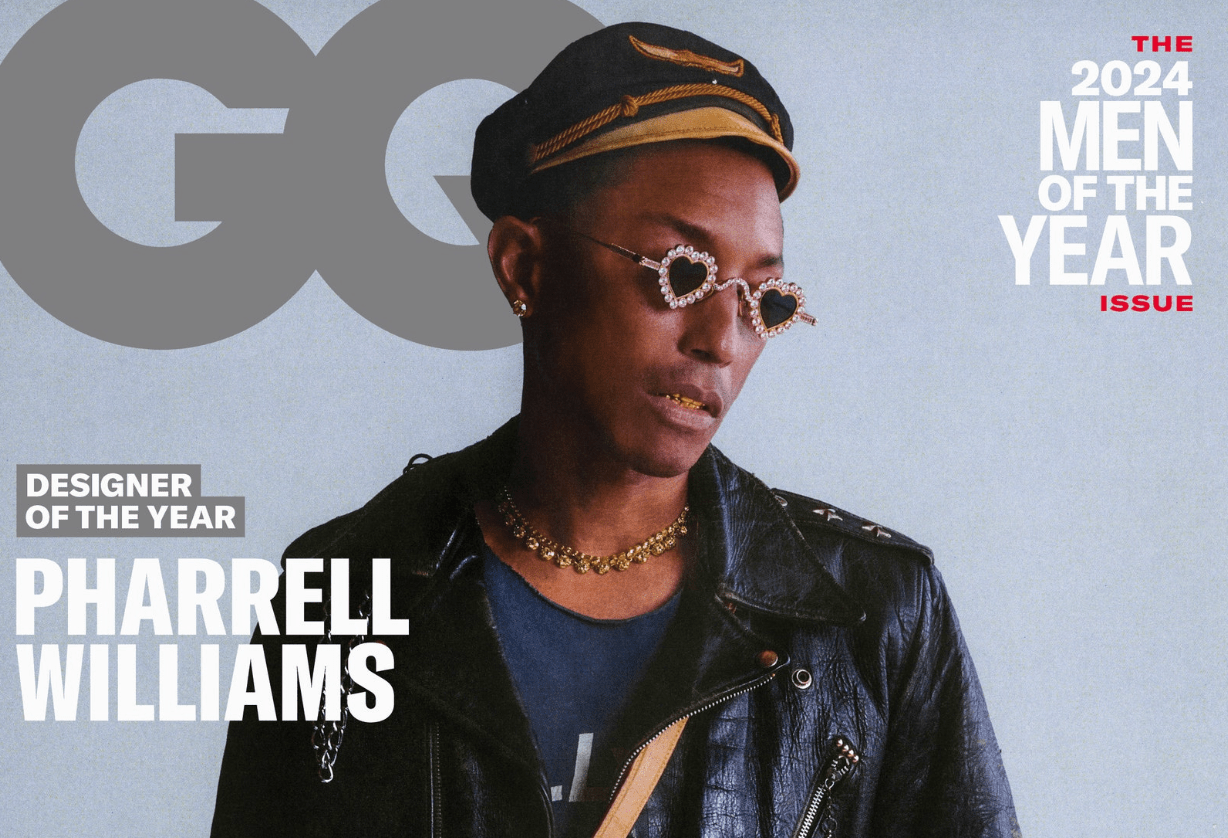PHARREL WILLIAMS FOR GQ MAGAZINE