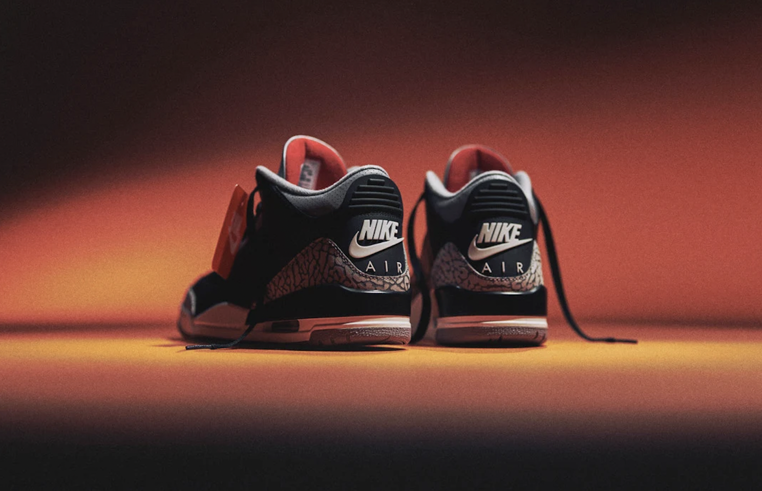 Nike Air Jordan 3 Black Cement SNKRS