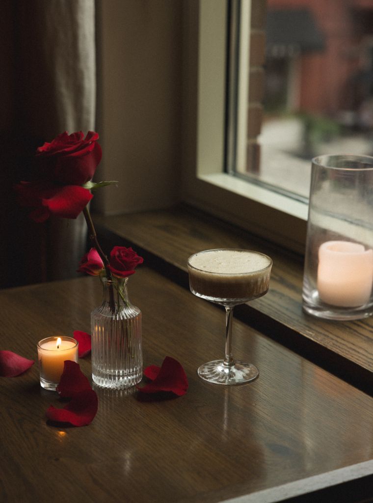 Peach "Coffeecake" Espresso Martini