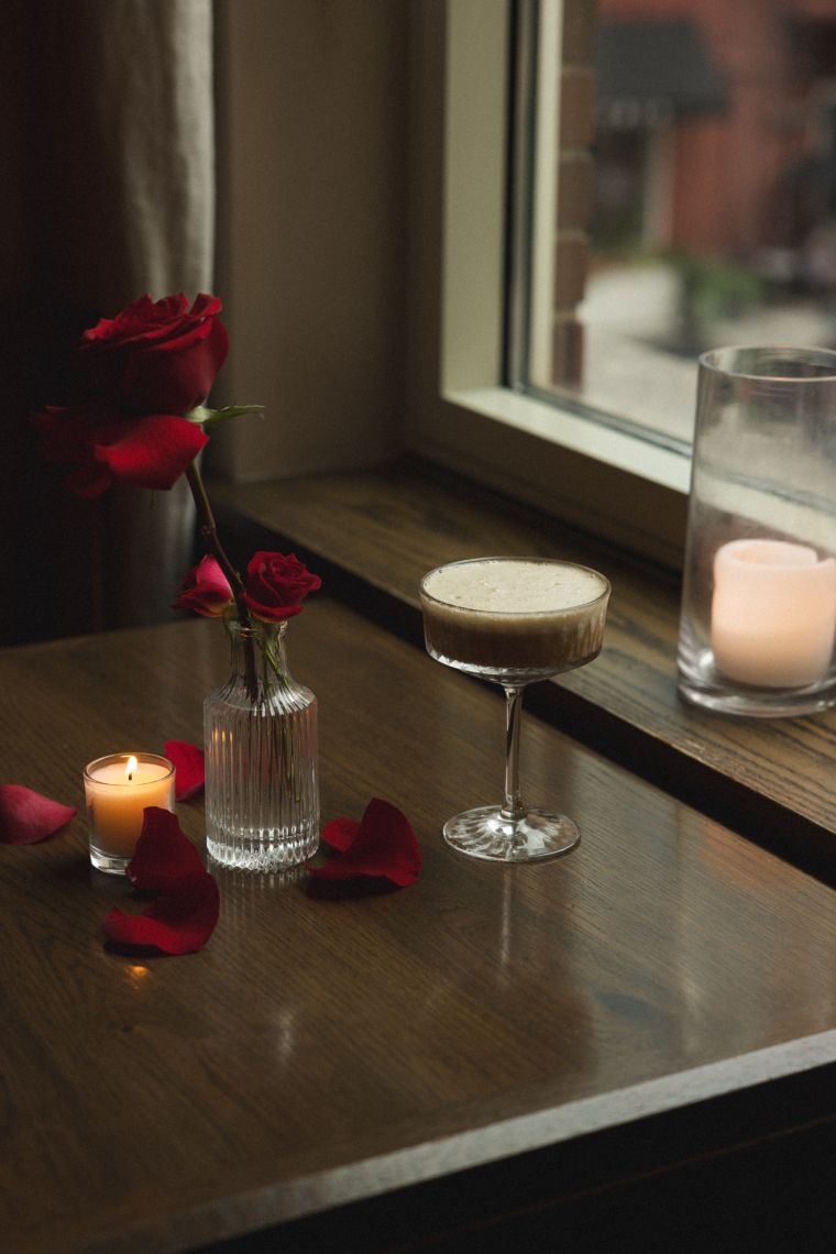 Peach "Coffeecake" Espresso Martini