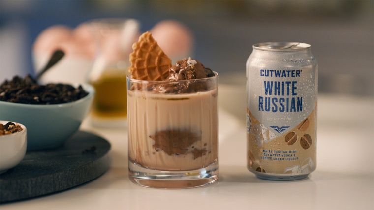 White Russian Float