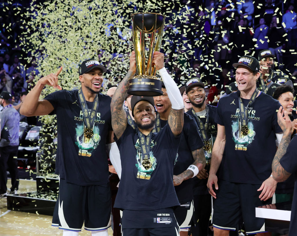 Milwaukee Bucks v Oklahoma City Thunder: Championship - Emirates NBA Cup 2024