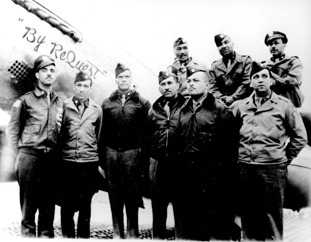 5/9/2002--Tuskegee Airmen. The Tuskegee Experiment produced several hundred excellent black aviators who came to be known as the Tuskegee Airmen. Despite their impressive credentials, they were not allowed to fly bombing missions. Instead, they escorted b