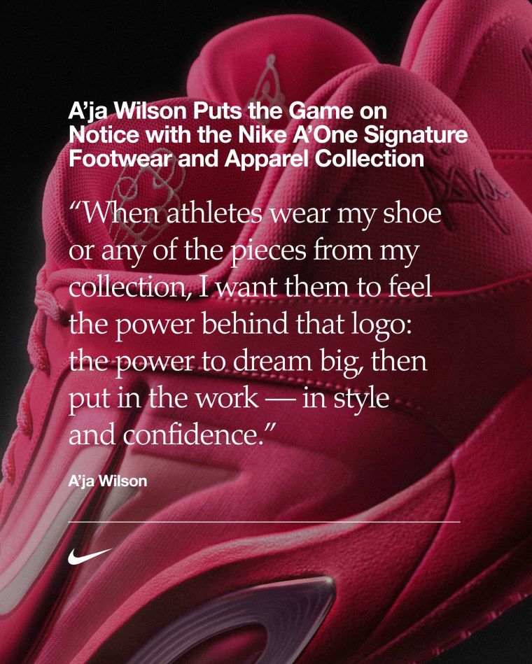 A’ja Wilson Nike A’One