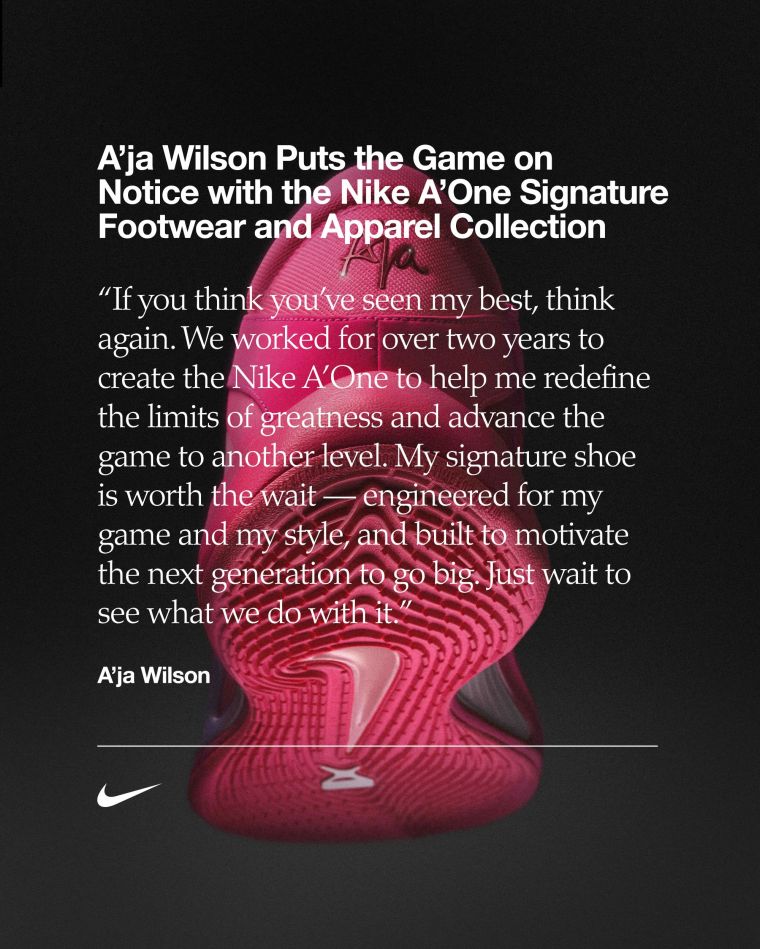 A’ja Wilson Nike A’One