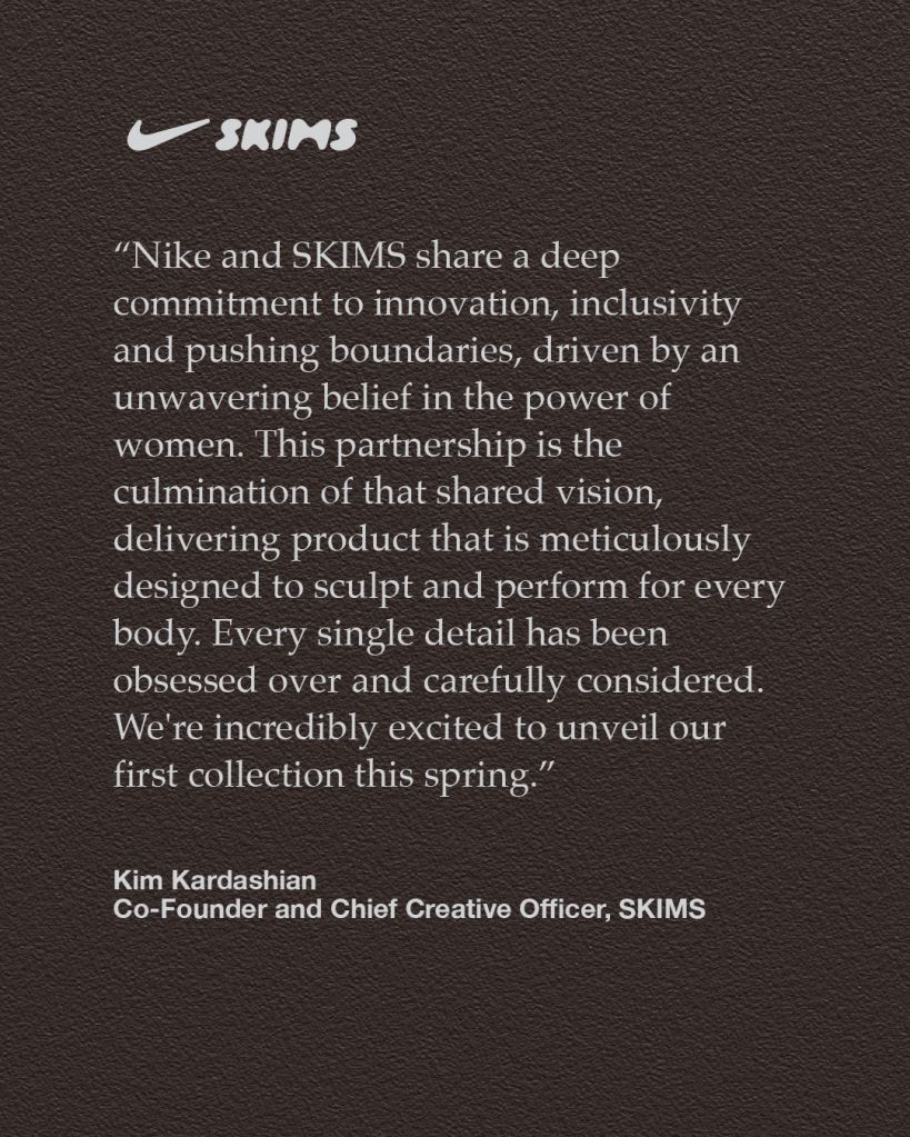 NIKE, Inc. NikeSKIMS Introduction