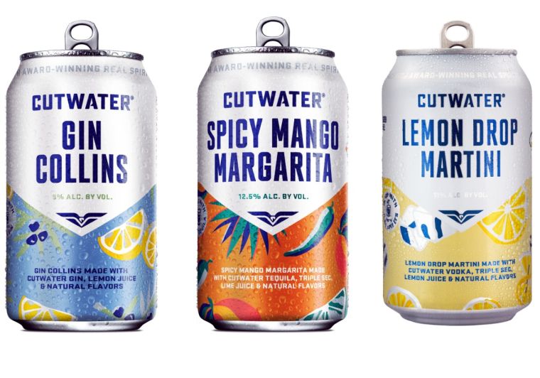 Cutwater Spirits canned cocktails